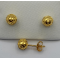 BRINCOS OURO AMARELO 19K