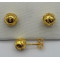 BRINCOS OURO AMARELO 19K