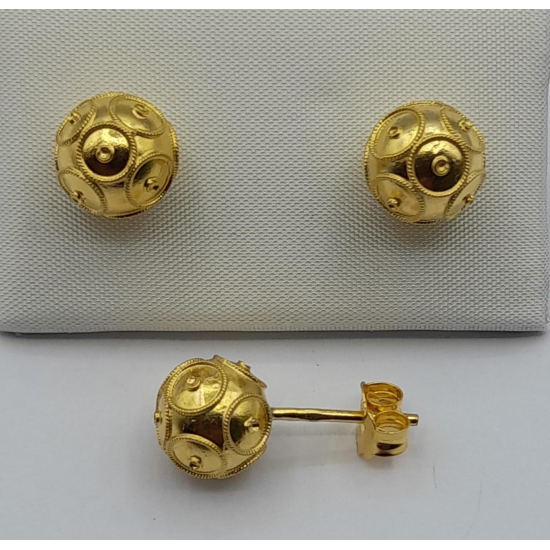 BRINCOS OURO AMARELO 19K