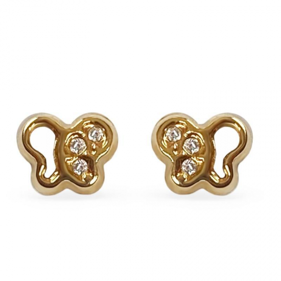 BRINCOS OURO AMARELO 9K CRIANÇA BRINCOS OURO AMARELO 9K CRIANÇA