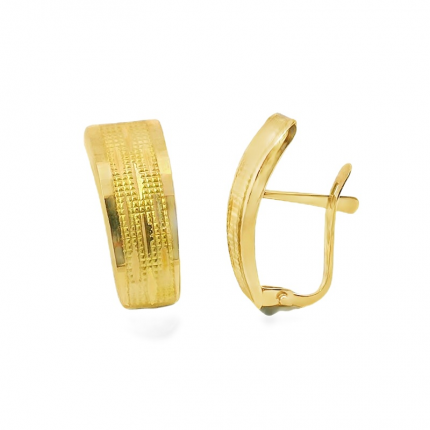 BRINCOS OURO AMARELO 19K