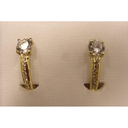 BRINCOS OURO AMARELO 19K