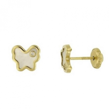 BRINCOS OURO AMARELO 9K