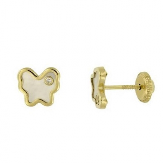 BRINCOS OURO AMARELO 9K