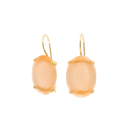 BRINCOS PRATA DOURADA