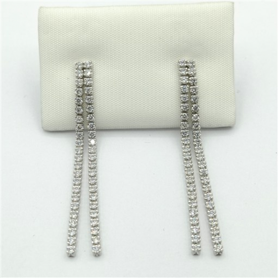 BRINCOS PRATA RODEADA