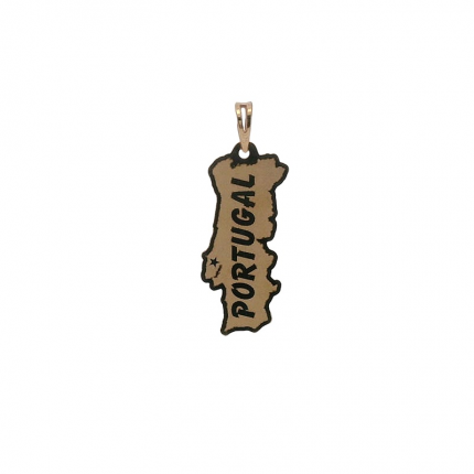 MEDALHA OURO AMARELO 9K