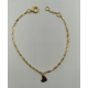PULSEIRA OURO AMARELO 9K LOVE CRIANÇA PULSEIRA OURO AMARELO 9K LOVE CRIANÇA