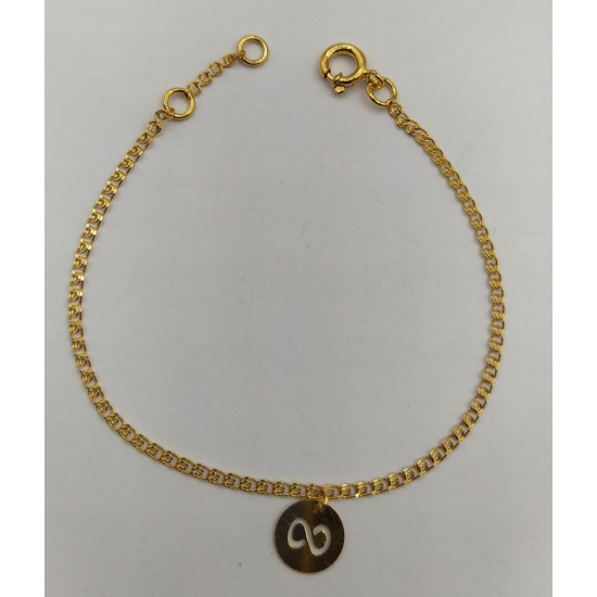 Pulseira Ouro Amarelo 9k Criança