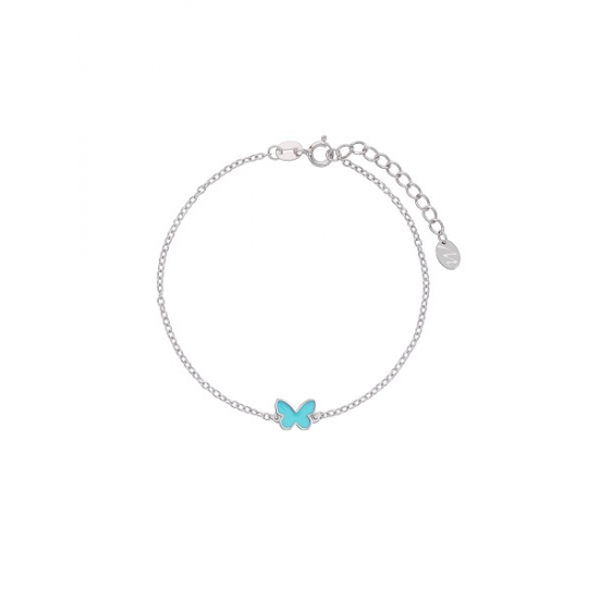 PULSEIRA PRATA MAREA MENINA