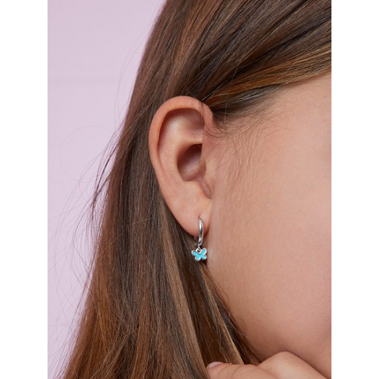 BRINCOS PRATA MAREA MENINA