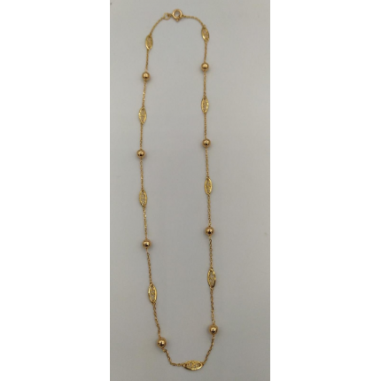 Colar Ouro Amarelo 19k