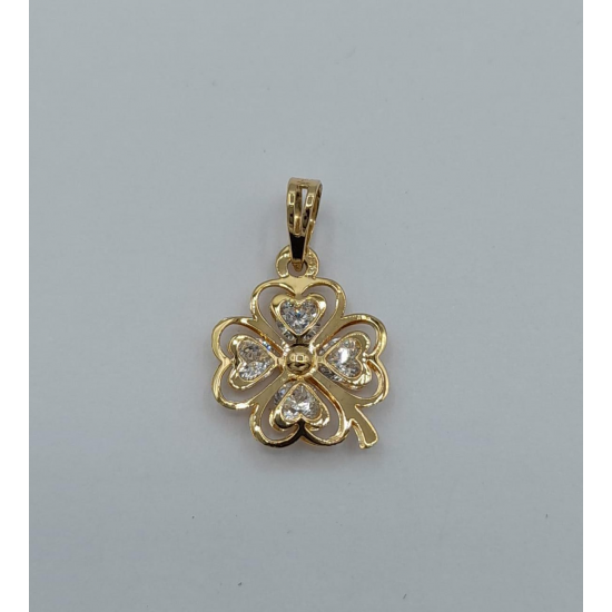 MEDALHA OURO AMARELO 19K