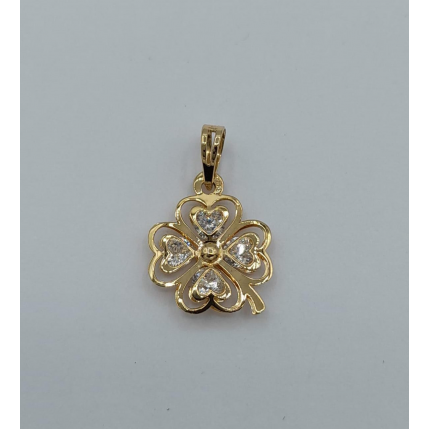 MEDALHA OURO AMARELO 19K