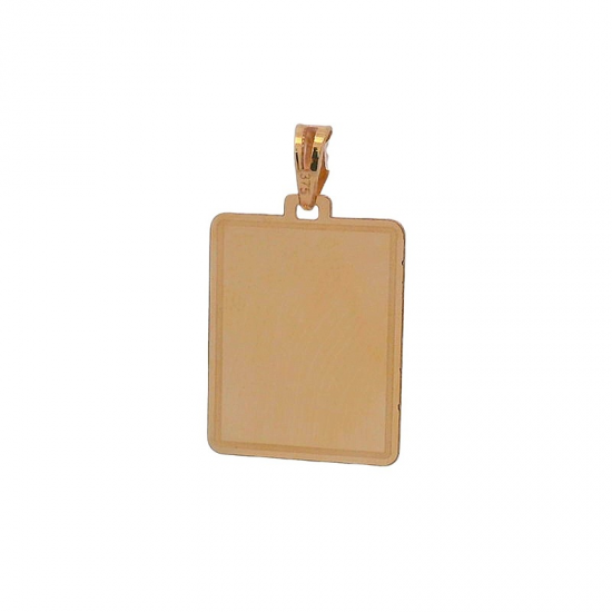 MEDALHA OURO AMARELO 9K