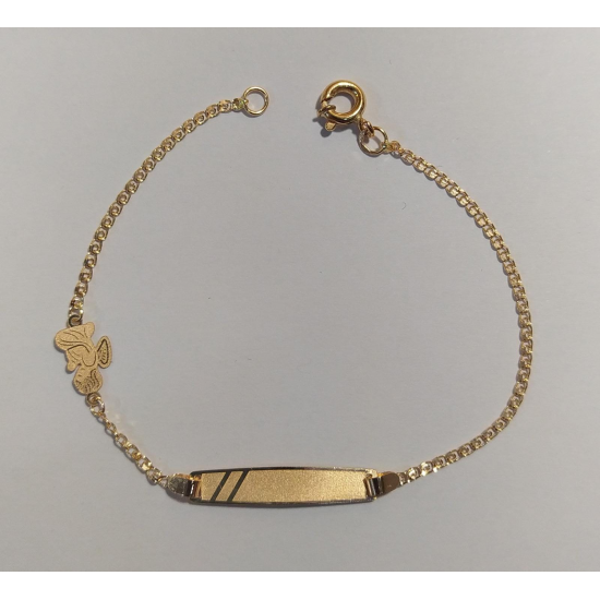 PULSEIRA OURO AMARELO 19K CRIANÇA