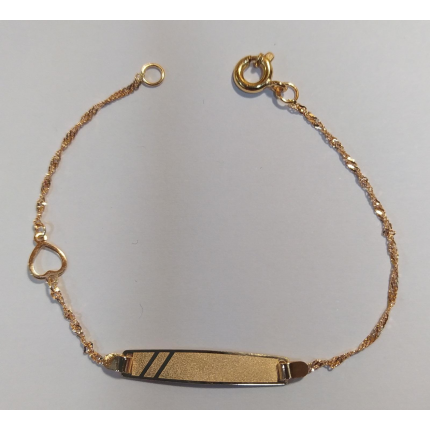 Pulseira Ouro Amarelo 19k Criança Pulseira Ouro Amarelo 19k Criança