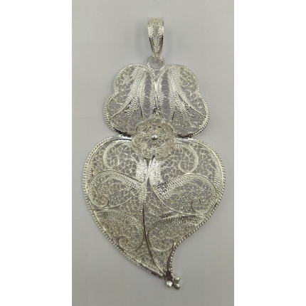 Medalha Filigrana Prata Dourada Medalha Filigrana Prata Dourada