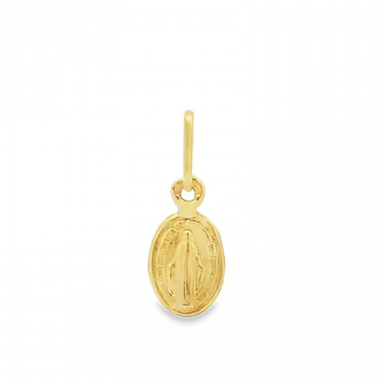 MEDALHA OURO AMARELO 19K
