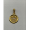MEDALHA OURO AMARELO 19K