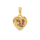 MEDALHA OURO AMARELO 19K