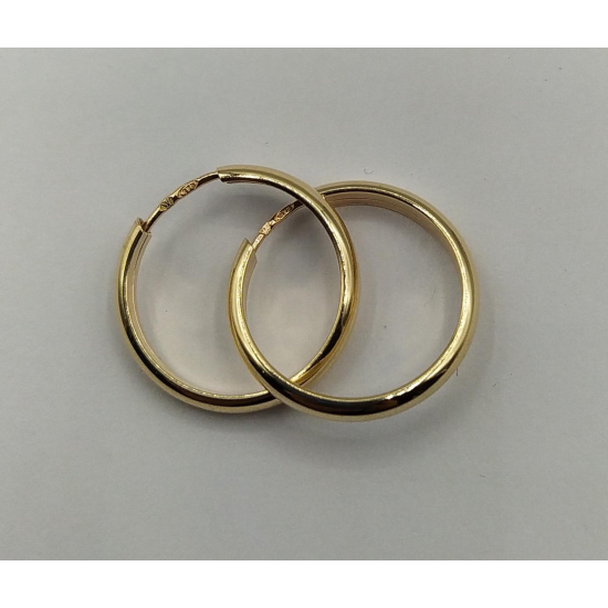 ARGOLAS OURO AMARELO 9K