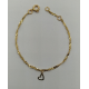 PULSEIRA OURO AMARELO 9K LOVE CRIANÇA PULSEIRA OURO AMARELO 9K LOVE CRIANÇA