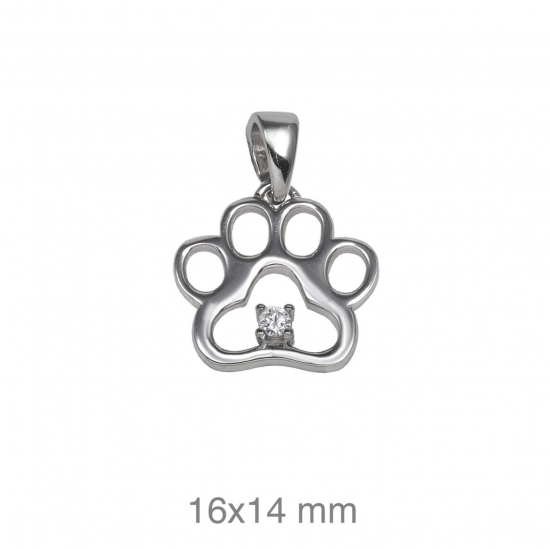 MEDALHA PRATA RODEADA