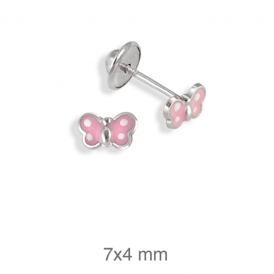 BRINCOS PRATA RODEADA MENINA