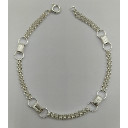 PULSEIRA PRATA RODEADA