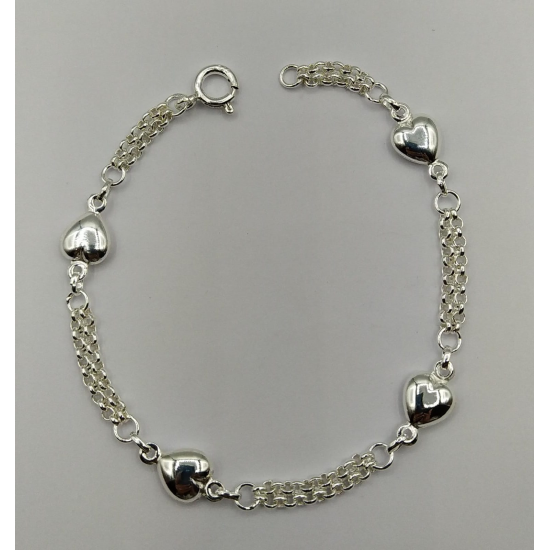 PULSEIRA PRATA RODEADA SENHORA