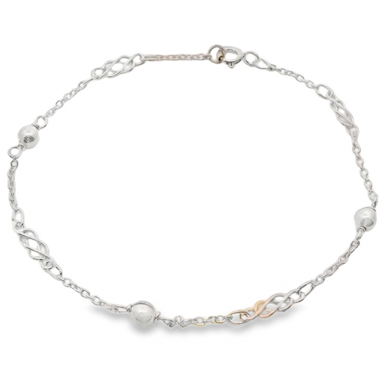 PULSEIRA PRATA RODEADA