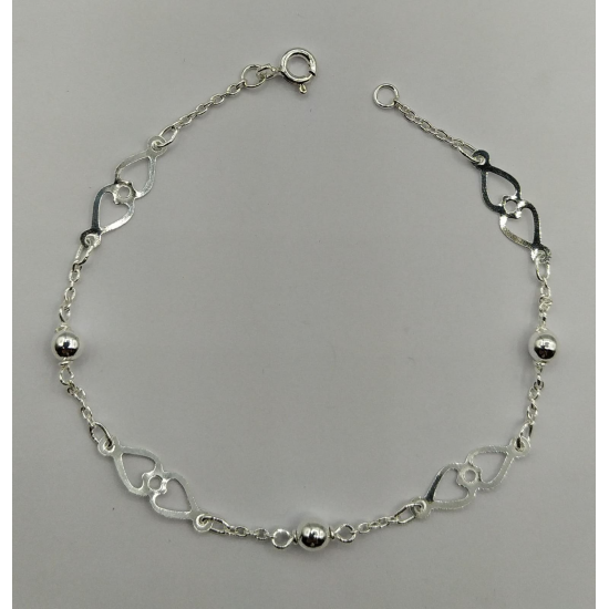 PULSEIRA PRATA RODEADA PULSEIRA PRATA RODEADA