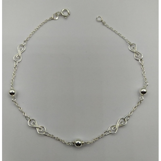 PULSEIRA PRATA RODEADA PULSEIRA PRATA RODEADA