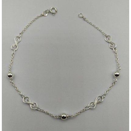 PULSEIRA PRATA RODEADA