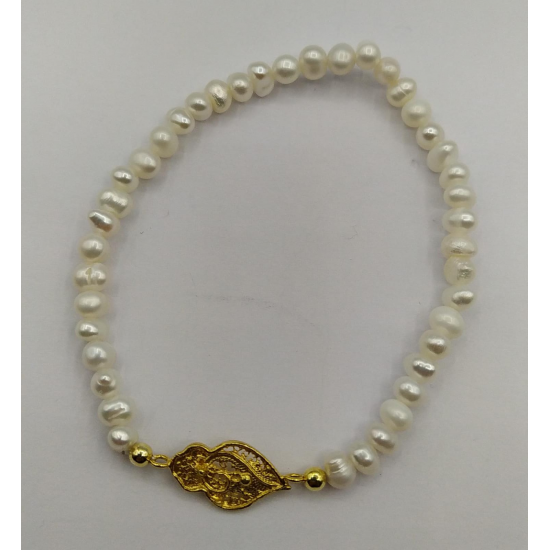 PULSEIRA PRATA DOURADA