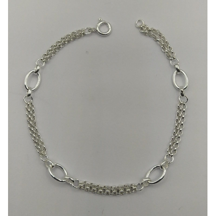 PULSEIRA PRATA RODEADA SENHORA