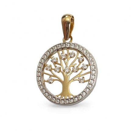 MEDALHA BICOLOR OURO 9K MEDALHA BICOLOR OURO 9K