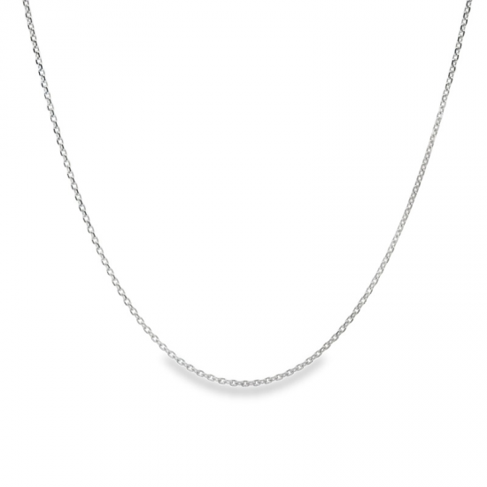 COLAR OURO BRANCO 9K