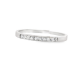 ANEL OURO BRANCO 19K