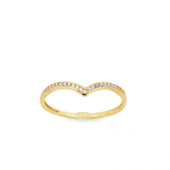 ANEL OURO AMARELO 19K