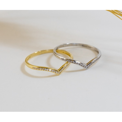 ANEL OURO AMARELO 19K