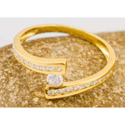 Anel Ouro Amarelo 19k Anel Ouro Amarelo 19k