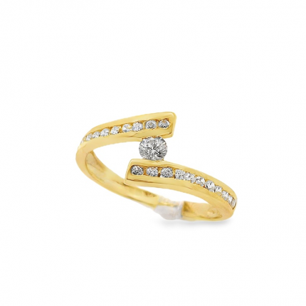 ANEL OURO AMARELO 19K