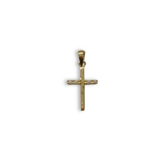 CRUZ OURO AMARELO 19K
