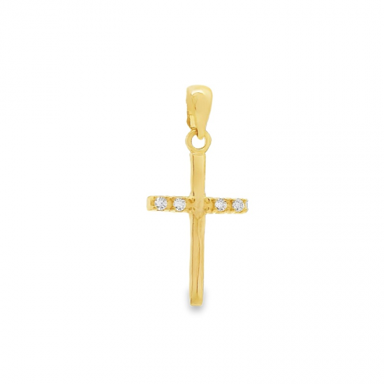 CRUZ OURO AMARELO 19K