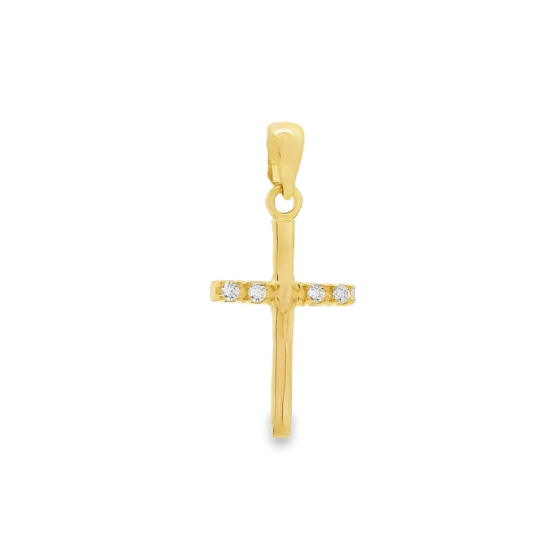 CRUZ OURO AMARELO 19K