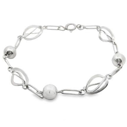 PULSEIRA PRATA RODEADA