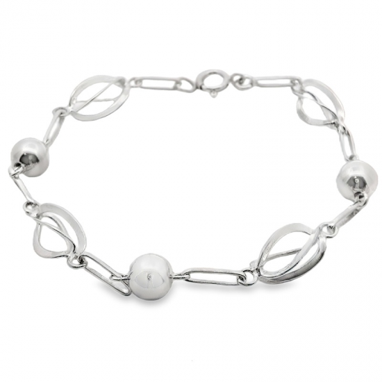 PULSEIRA PRATA RODEADA
