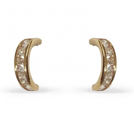 BRINCOS OURO AMARELO 19K